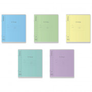 Тетрадь 24 листа клетка (ErichKrause) Классика CoverPrо ассорти пластиковая обложка арт.56374