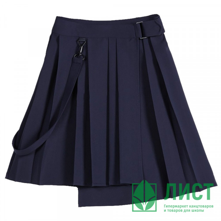 Юбка для девочки (Делорас) арт.Q63483 размер 34/134-44/164 цвет синий