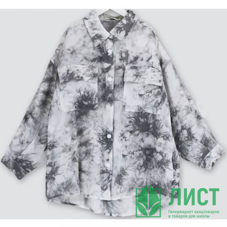 Рубашка для девочки арт.Deloras 22212 размер 34/134-44/164 цвет черный