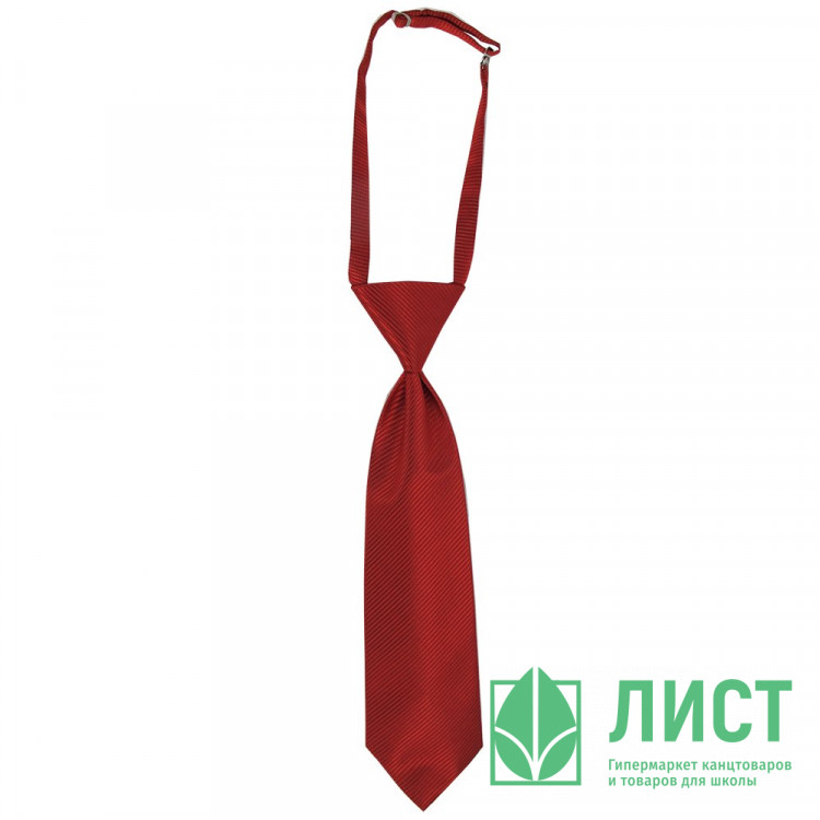 Галстук для мальчика цвет красный 1514