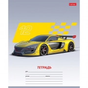 Тетрадь 12 листов клетка (Hatber) Автоспорт ассорти арт 12Т5В1