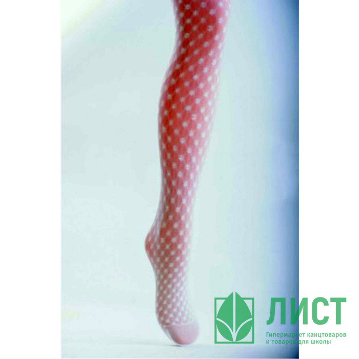 Колготки арт.С216(У) р.34-36/140-146 полиамид 86% лайкра 14% ажурный рисунок цвет белый (Гамма)