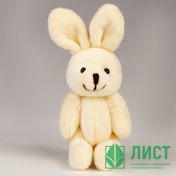 Игрушка мягкая "Зайка" в мешочке 12*6см цв.Микс арт.9905676