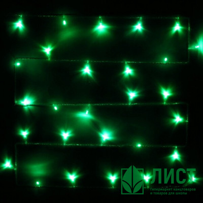 Гирлянда электрическая для дома точечная 16м 180LED цвет зеленый (светлый провод) 8режимов (можно соединять) арт.125-023 Гирлянда электрическая для дома точечная 16м 180LED цвет зеленый (светлый провод) 8режимов (можно соединять) арт.125-023