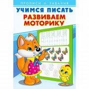 Раскраска А5 Пропись Учимся писать Развиваем моторику Фламинго арт 26905/29425