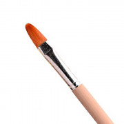 Кисть живописная СИНТЕТИКА НЕЙЛОН (АРТЕКС) №06 овальная