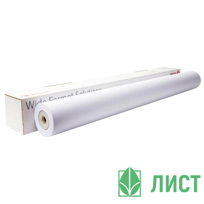 Бумага XEROX для инж.работ, ч/б струйн.печати без покрытия 80г 50м * 914мм, D50,8мм