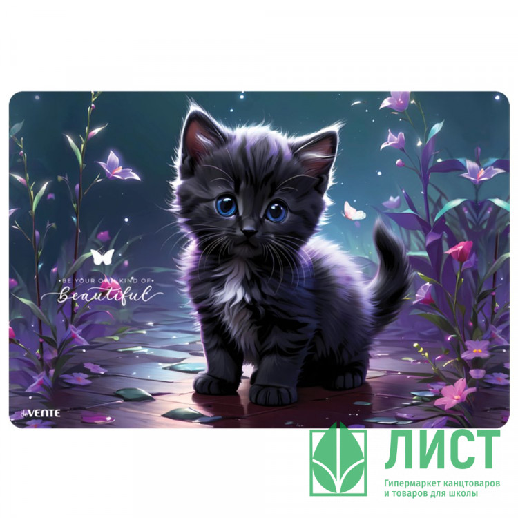 Коврик для стола А3 (deVENTE) Beautiful Cat 3D 43x29см арт.8061535