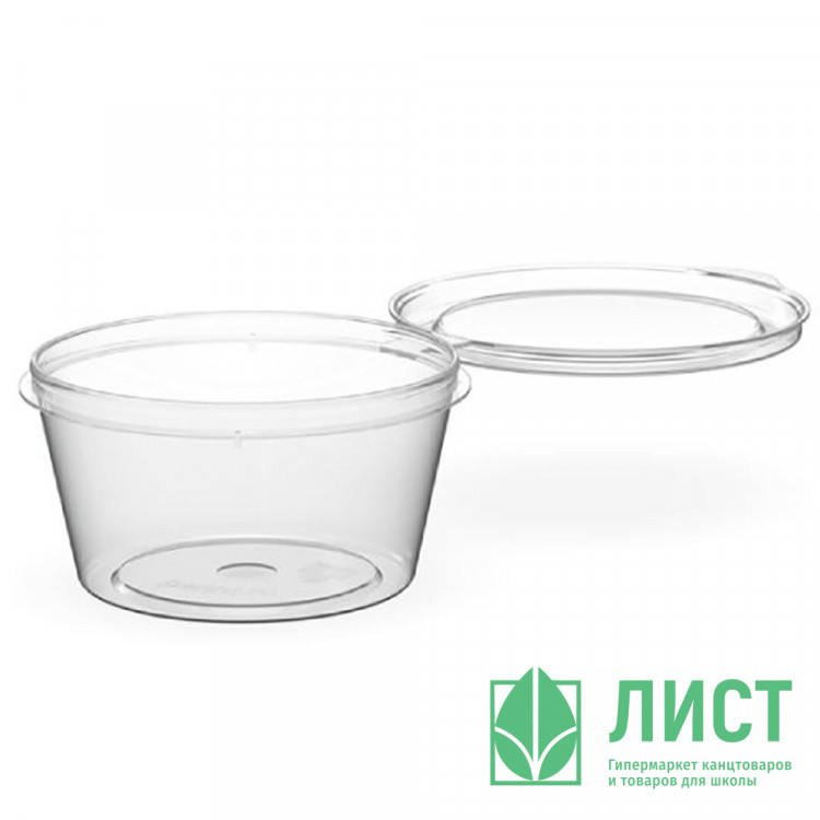 Соусник прозр. с верхним закрытием 30мл (Н) D=51мм ПП