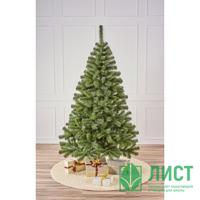 Елка 210см "Лесная" (хвоя ПВХ, ветки отгибные, подставка пластик) арт.ЕЛЕС 21