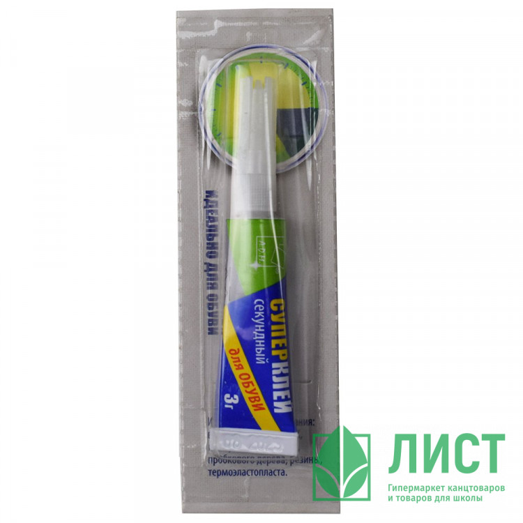 Клей "Супер" секундный 3гр А.Д.М. арт.GHS3250B (Ст.288)