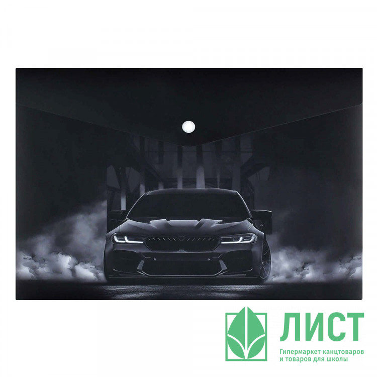 Папка-конверт на кнопке А4 Феникс 180мкм Драйв арт.72365