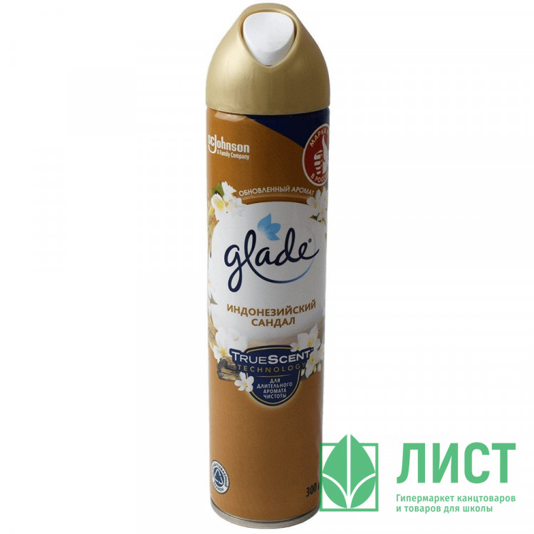 Освежитель Glade 300мл Индонезийский сандал