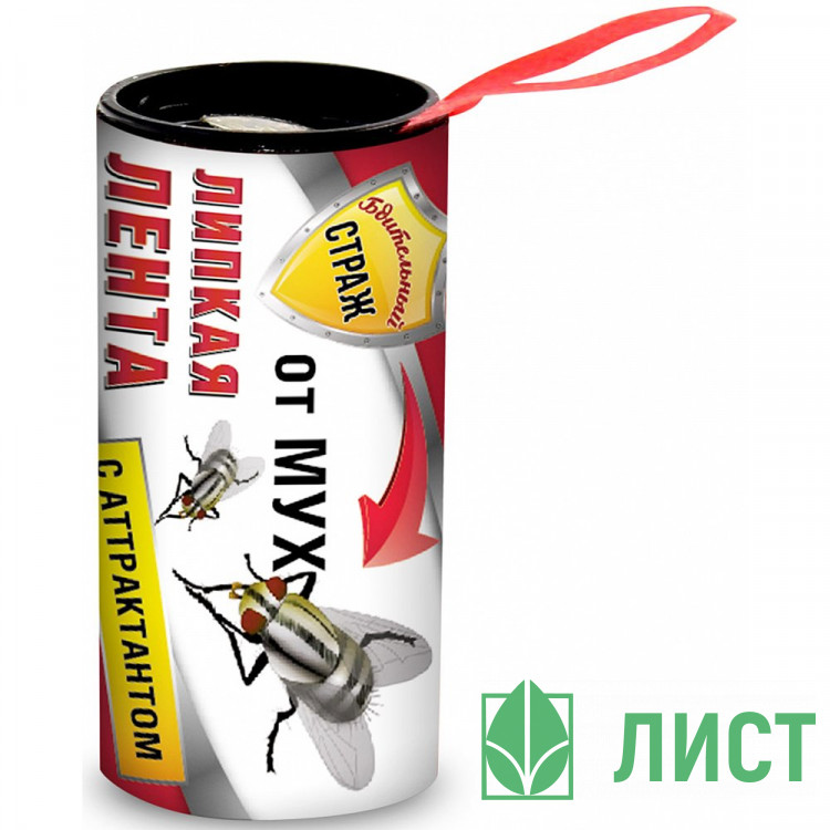 Липкая лента от мух СТРАЖ