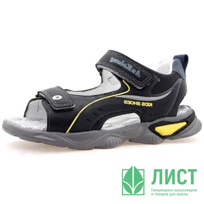 Сандалии для мальчика (ТОТОШКА) синий верх-искусственная кожа подкладка-искусственная кожа размерный ряд 32-36 арт.RC64_T98-3B