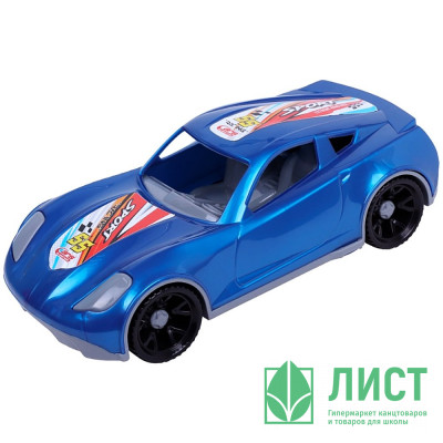 Машинка Turbo &quot;V&quot; синий металлик 18,5см арт.И-5846 Машинка Turbo "V" синий металлик 18,5см арт.И-5846