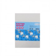 Белый картон А4 8 листов немелованный односторонний (Attomex) 190г/м арт 8040788