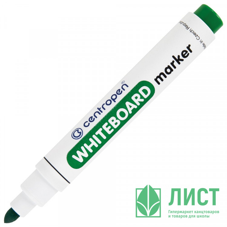 Маркер для доски CENTROPEN круглый 2,5мм зеленый арт.8559/1З