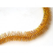 Мишура 2м №18 35+35мм "Ежик" цв.золото (Ст.50/150)