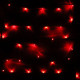 Гирлянда электрическая для дома точечная 9,5м 100LED цвет красный (зеленый провод) 8режимов арт.129-031