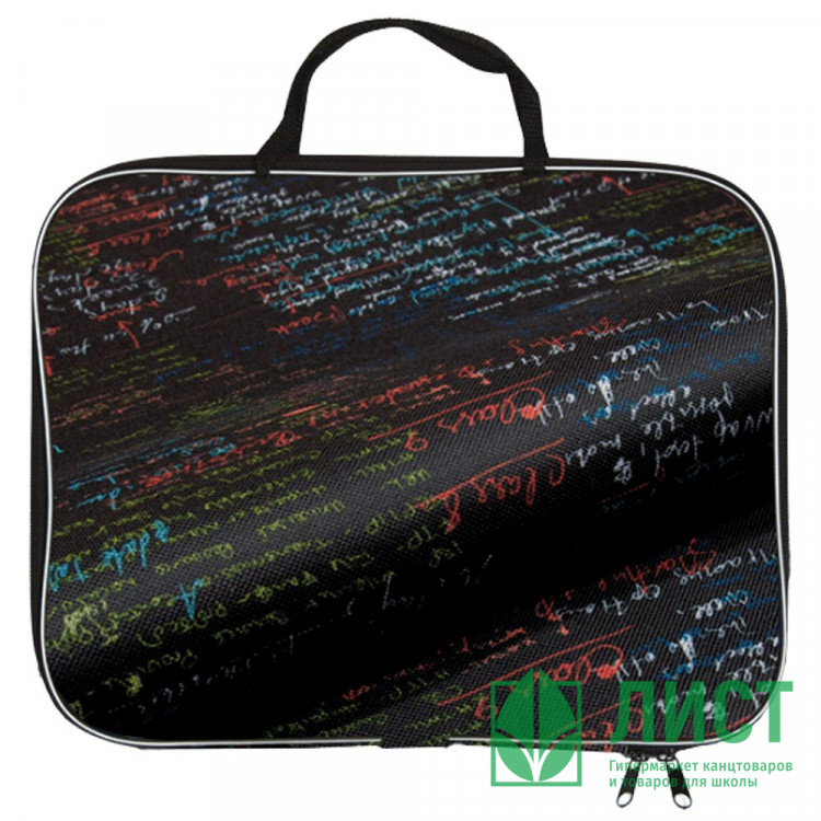 Папка А3 текстиль на молнии ручка-тесьма (deVENTE) Формулы арт.3075924