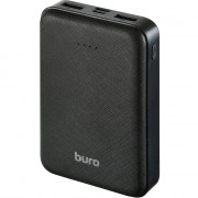 Внешний аккумулятор Buro T4-10000 10000mAh 10W 2A 2xUSB-A черный