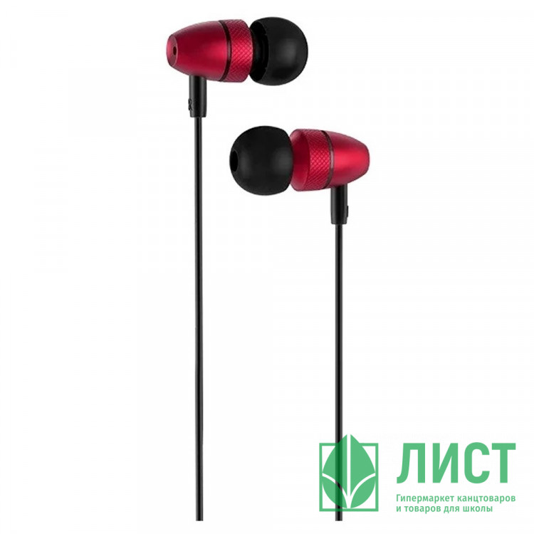 Наушники HOCO M59 цв.красный