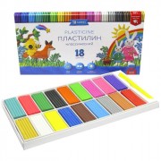Пластилин 18 цветов 360 грамм (GLOBUS) классический арт ПЛ18-06К