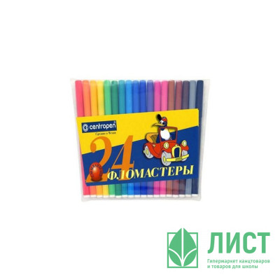 Фломастеры (Centropen) Пингвины 24 цвета арт.7 7790 2486 Фломастеры (Centropen) Пингвины 24 цвета арт.7 7790 2486