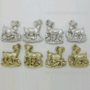 яяяМагнит СИМВОЛ ГОДА "Барашек" 6см арт.587718