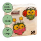 Салфетки 50штук в пачке Совы (Ст.60)