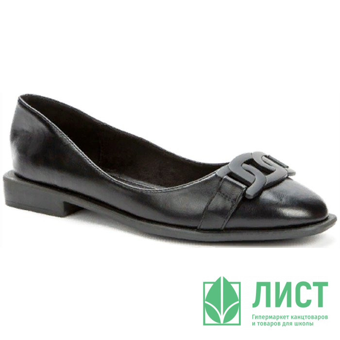 Туфли для девочки (BETSY) черные верх-искусственная кожа подкладка-натуральная кожа  артикул 927087/05-01
