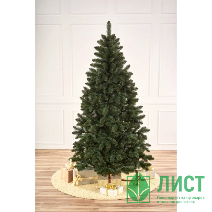 Елка 210см "Никольская" (хвоя ПВХ, ветки отгибныя, подставка пластик.) арт.ЕНИК 21