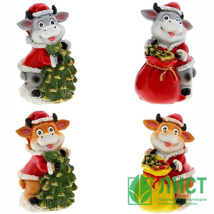 Копилка СГ "Коровка" 12см в ассортименте арт.753393