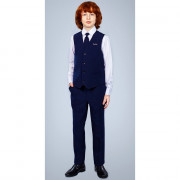 Жилет для мальчика (S&S) арт.ЖЛ-01/02 размерный ряд 36/128-42/146 цвет синий 3 полнота