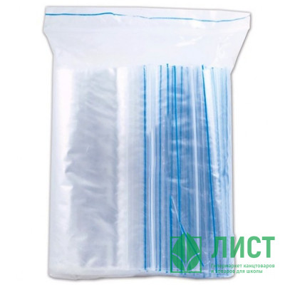 Пакет с замком (Zip Lock гриппер) 250*350мм, комплект 100штук в упаковке (Ст.10) Пакет с замком (Zip Lock гриппер) 250*350мм, комплект 100штук в упаковке (Ст.10)