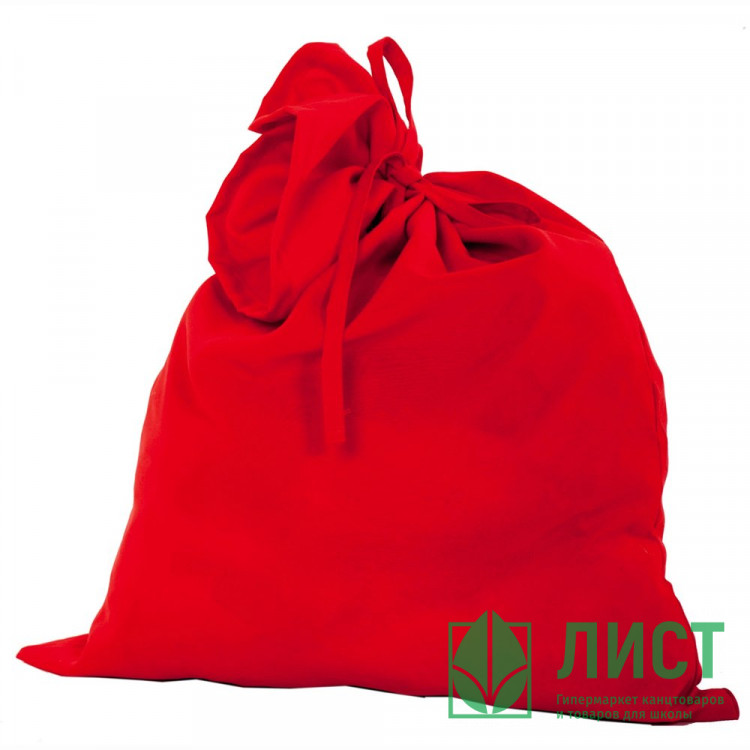 Мешок Деда Мороза красный арт.1042
