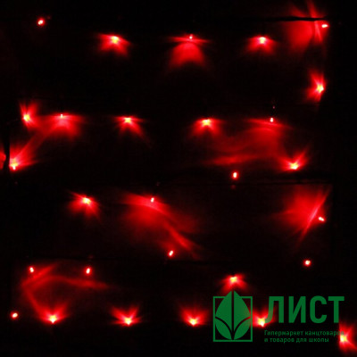 Гирлянда электрическая для дома точечная 13м 152LED цвет красный (зеленый провод) 8режимов (можно соединять) арт.120-067 Гирлянда электрическая для дома точечная 13м 152LED цвет красный (зеленый провод) 8режимов (можно соединять) арт.120-067