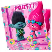 Салфетки Тролли 20шт/наб 33см*33см арт.4870167