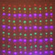 Гирлянда эл.д/дома занавес Дождь 3*2,5м 360LED "Водопад" цв.мульти (с.провод) 8реж. арт.725-0603