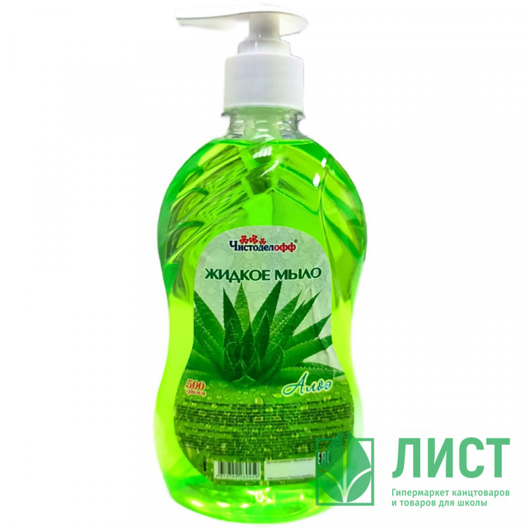 Туалетное мыло жидкое 500мл Mr.Чистоделоff дозатор антибактериальное