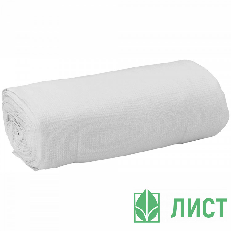 Полотно вафельное белое 45см 200г/м2 белое цена за 1п.м
