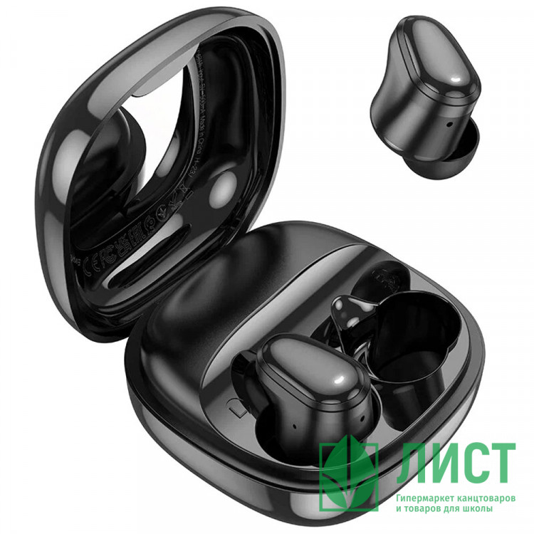 Наушники беспров.HOCO EQ13 Fun true wireless BT headset, черный