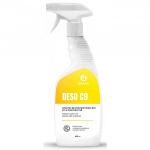 Антисептик 600мл. курок (>70% спирта) GRASS Deso C9 арт.550023
