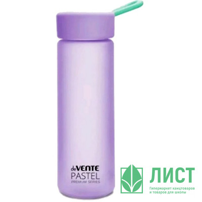 Бутылка 500мл deVENTE Pastel пластик 20,5*6,4см сиреневая артикул 8090941 Бутылка 500мл deVENTE Pastel пластик 20,5*6,4см сиреневая артикул 8090941