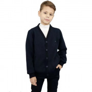Кардиган длямальчика (UNIKKIDS) арт.UK-1048 размерный ряд 30/122-38/146 цвет синий