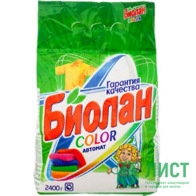 Стиральный порошок Биолан 2400г Автомат Стиральный порошок Биолан 2400г Автомат