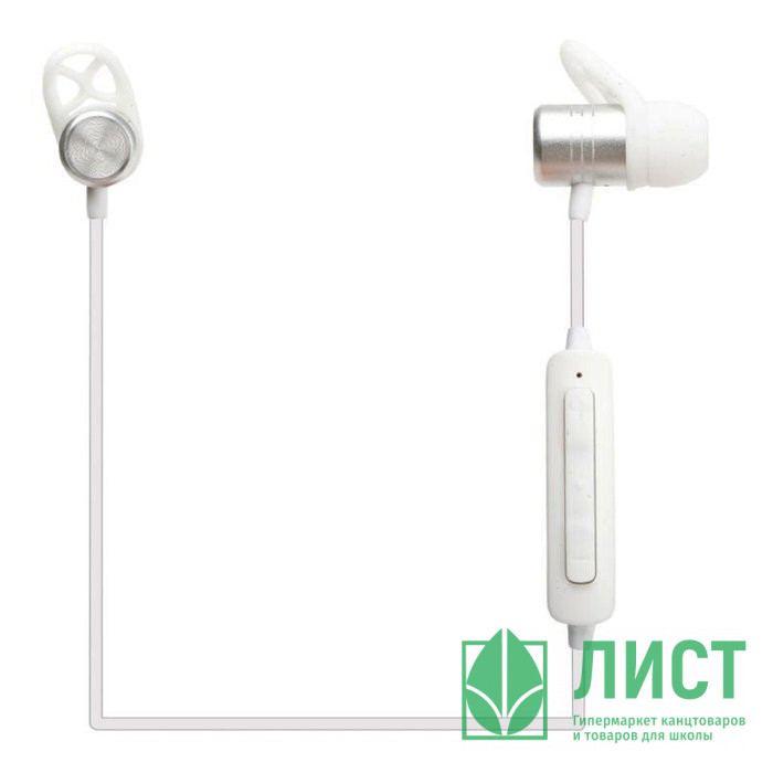 Наушники HOCO ES14,внутриканальные цв.серебряный