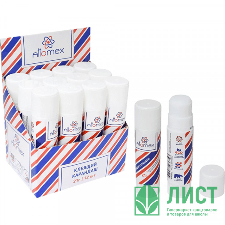 Клей-карандаш 21г Attomex арт.4042302 (Ст.12/648)