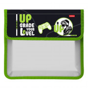 Папка школьная для тетрадей А5 на липучке 1 отделение (Hatber) Let's go play арт.AMp_05062